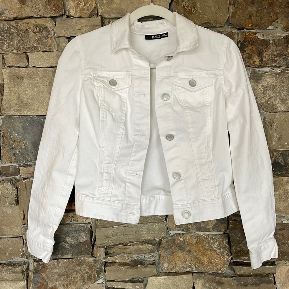 Like new Ana white Jean jacket